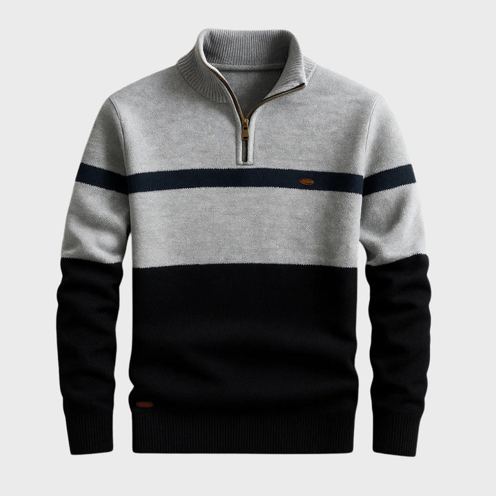 Wesley - Classic Quarter-Zip Sweatshirt