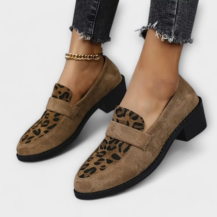 Bella - Elegant Women's Leopard Print Shoes