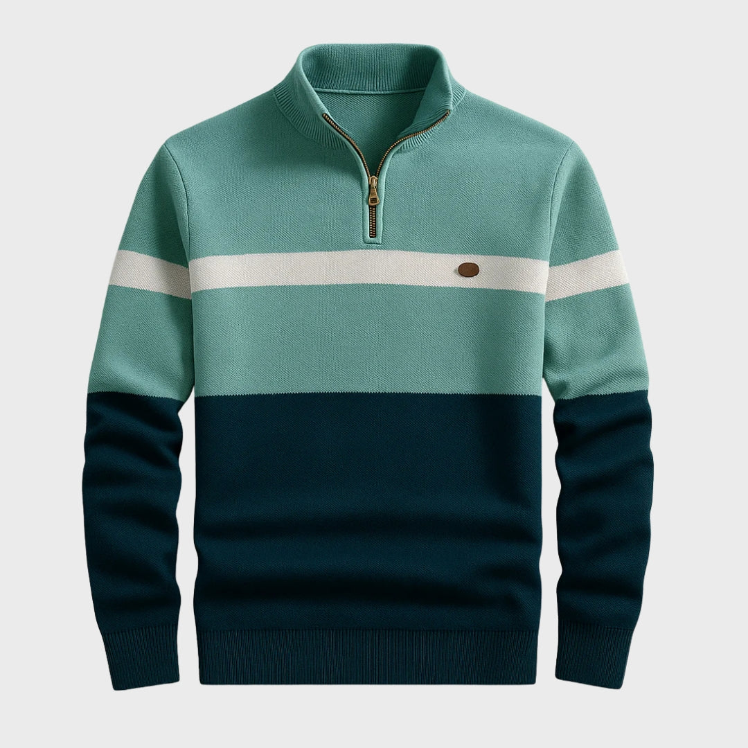 Wesley - Classic Quarter-Zip Sweatshirt