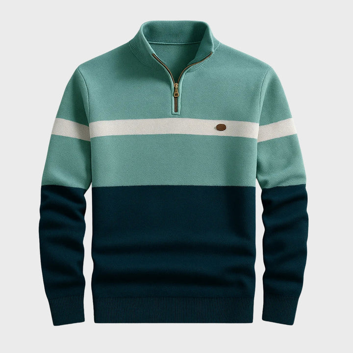 Wesley - Classic Quarter-Zip Sweatshirt