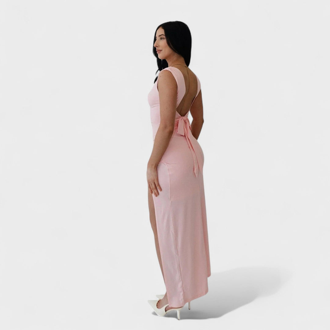 Layla - Open Back Long Dress