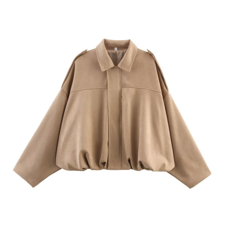 Harper | Chic Cropped Pilot Jacket