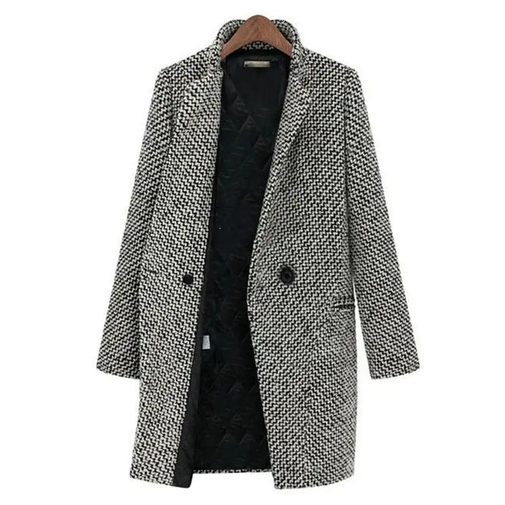 Caitlin | Long Wool Coat