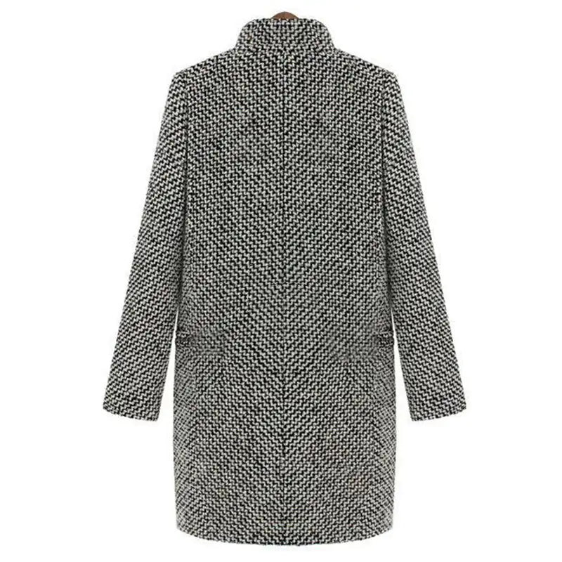 Caitlin | Long Wool Coat