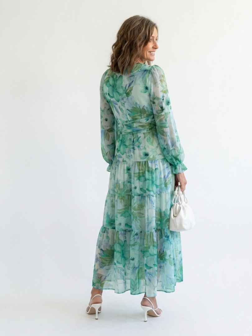 Matilda Floral Long Sleeve Maxi Dress