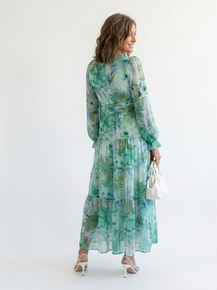 Matilda Floral Long Sleeve Maxi Dress