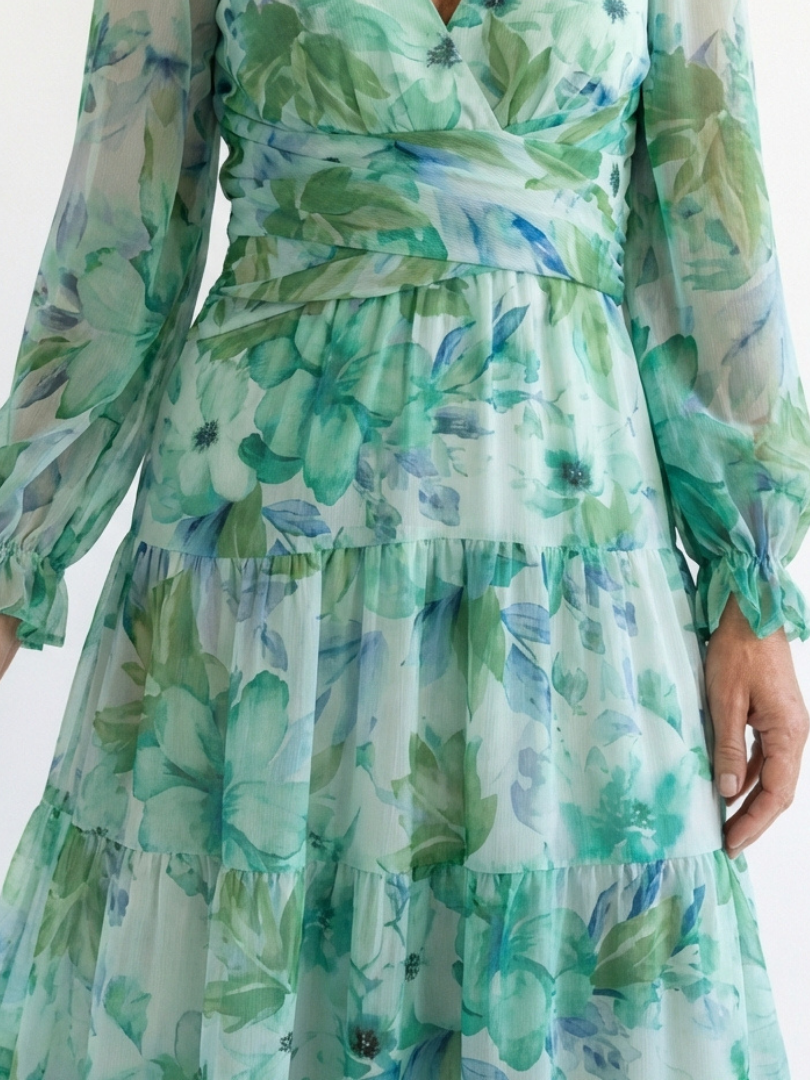 Matilda Floral Long Sleeve Maxi Dress