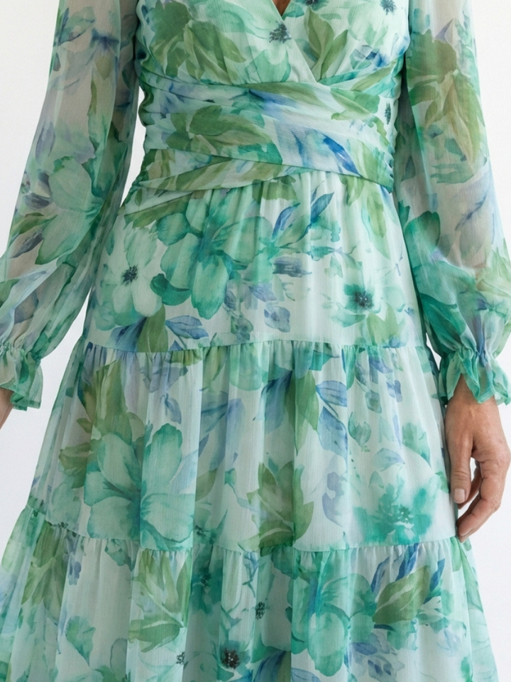 Matilda Floral Long Sleeve Maxi Dress