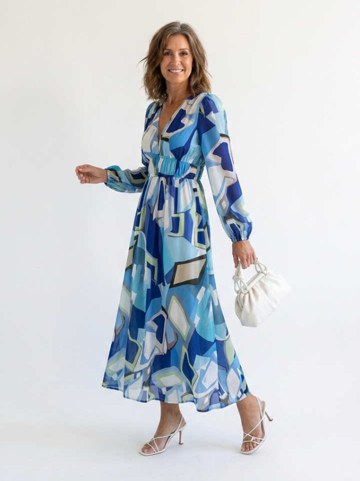 Matilda Floral Long Sleeve Maxi Dress