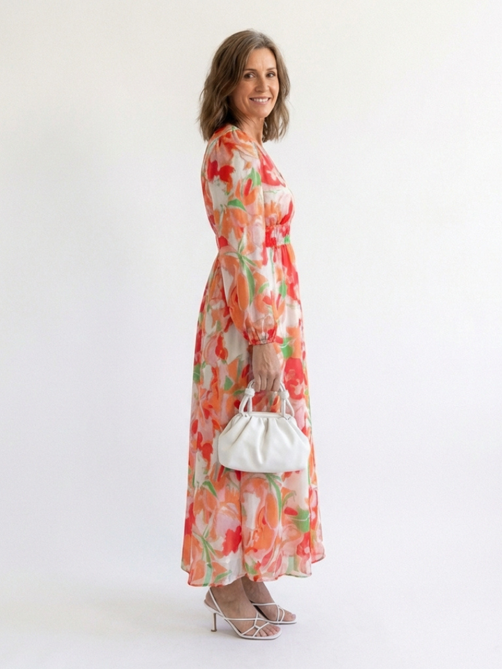 Matilda Floral Long Sleeve Maxi Dress