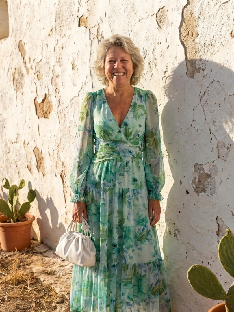Matilda Floral Long Sleeve Maxi Dress