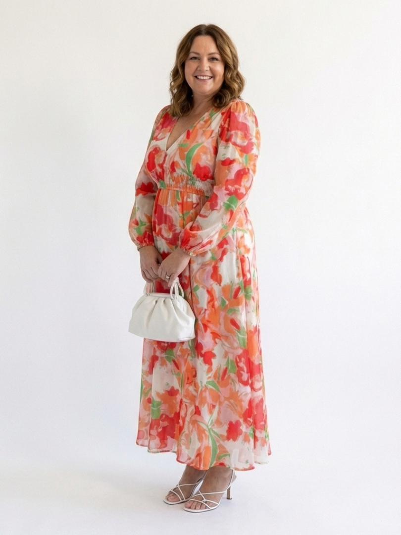 Matilda Floral Long Sleeve Maxi Dress