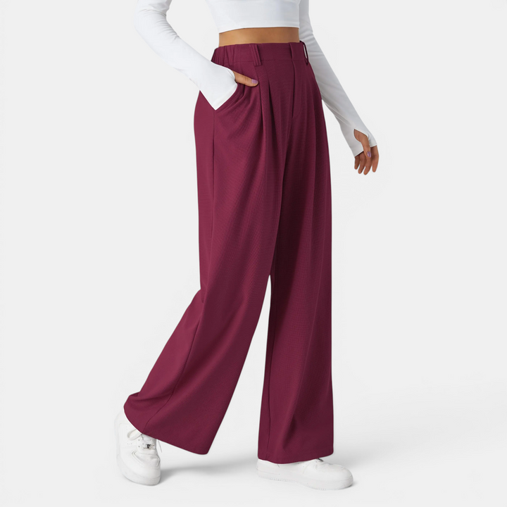 Phoebe | Relaxed High-Waist Wide-Leg Trousers