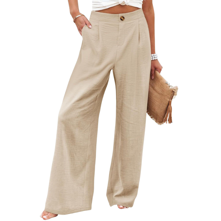 Annabelle | Relaxed High-Waist Wide Leg Trousers