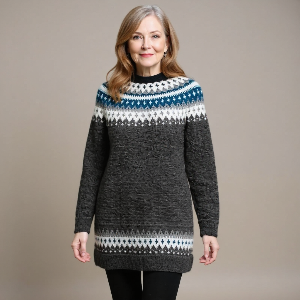 April | Vintage Icelandic sweater