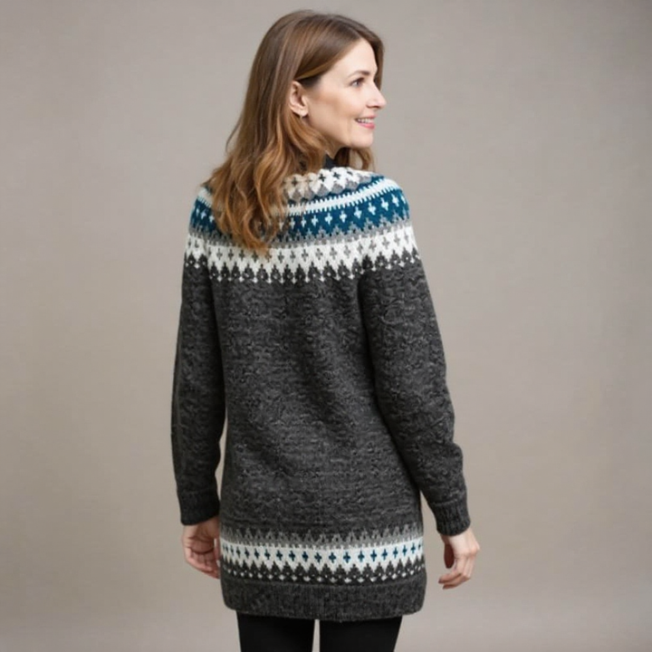 April | Vintage Icelandic sweater