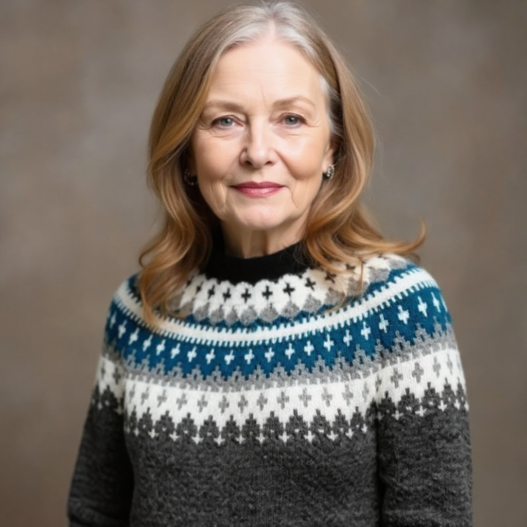April | Vintage Icelandic sweater