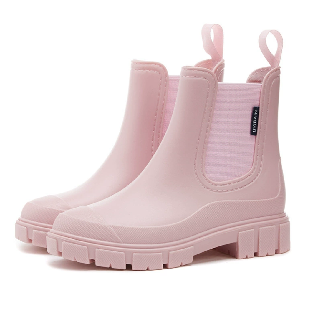 Evie | Waterproof Slip-On Chelsea Rain Boots