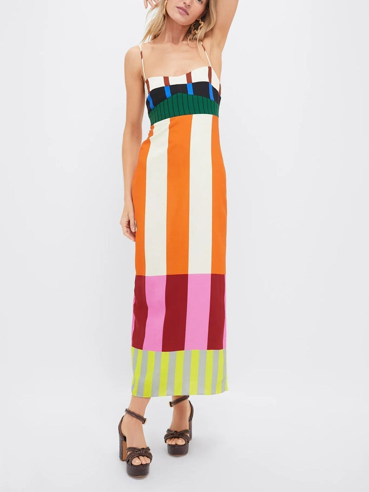 Mareike | Colorato dress with stripes