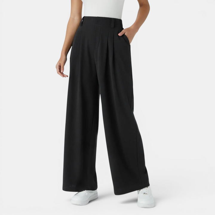 Phoebe | Relaxed High-Waist Wide-Leg Trousers