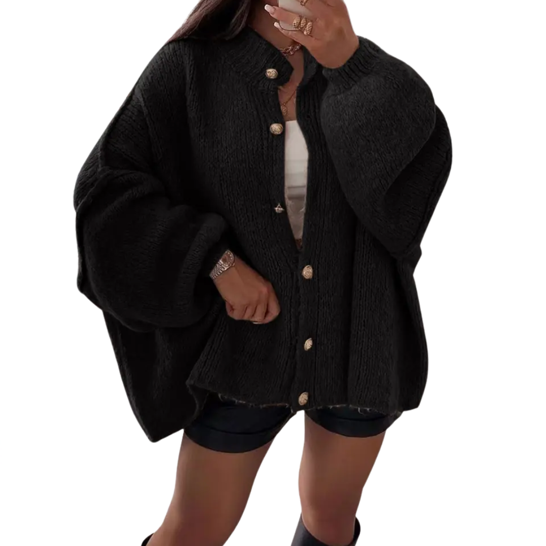 Mia | Cosy Loose Knit Cardigan