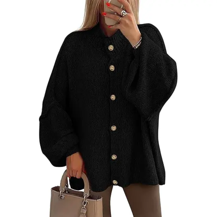 Kara | Cosy Batwing Sleeve Chunky Knit Cardigan