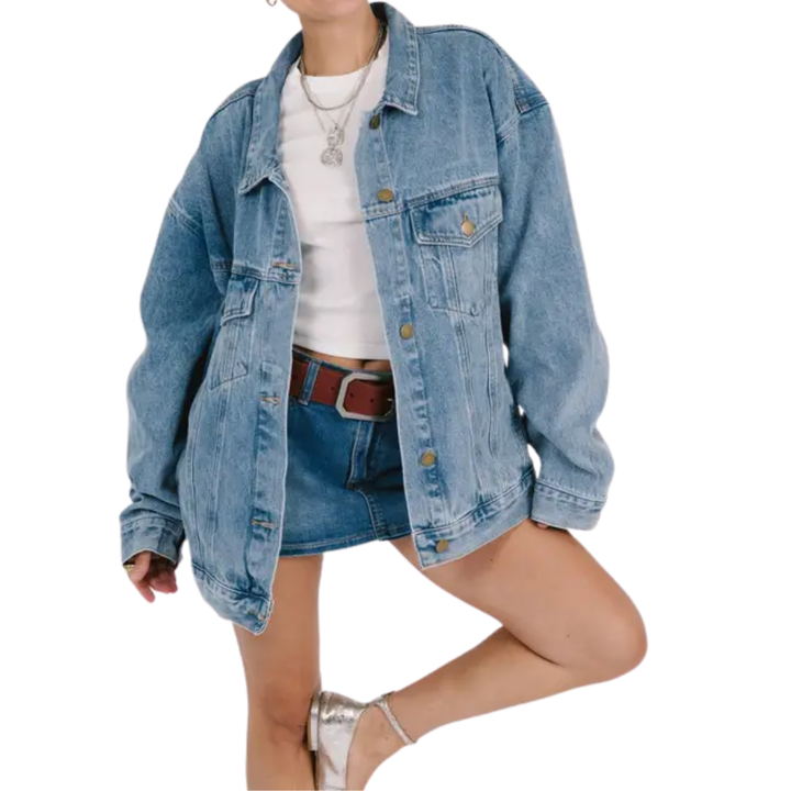Gabrielle | Relaxed Oversized Denim Jacket