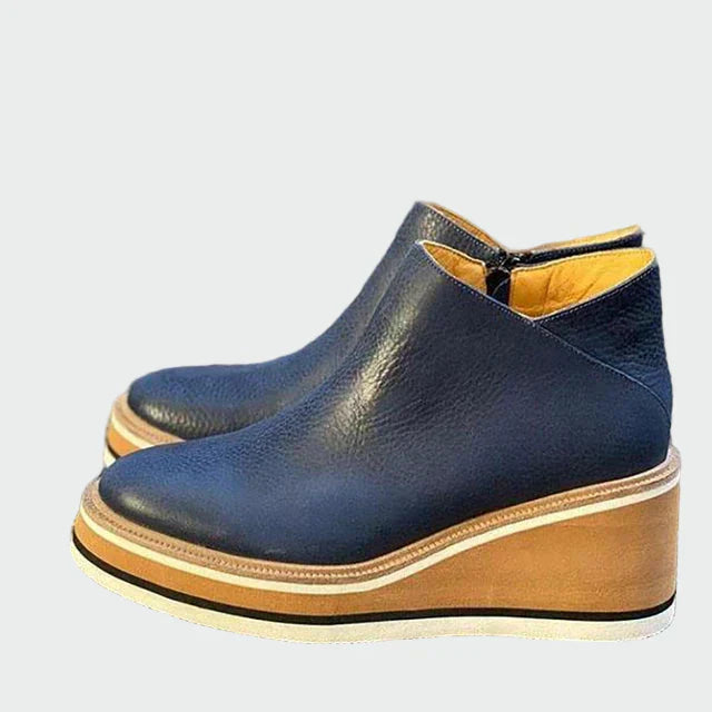 Kiara - Inkas Leather Ankle Boots