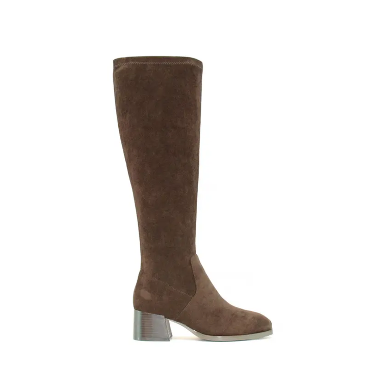 Lily | Bold High-Top Suede Knee Boot