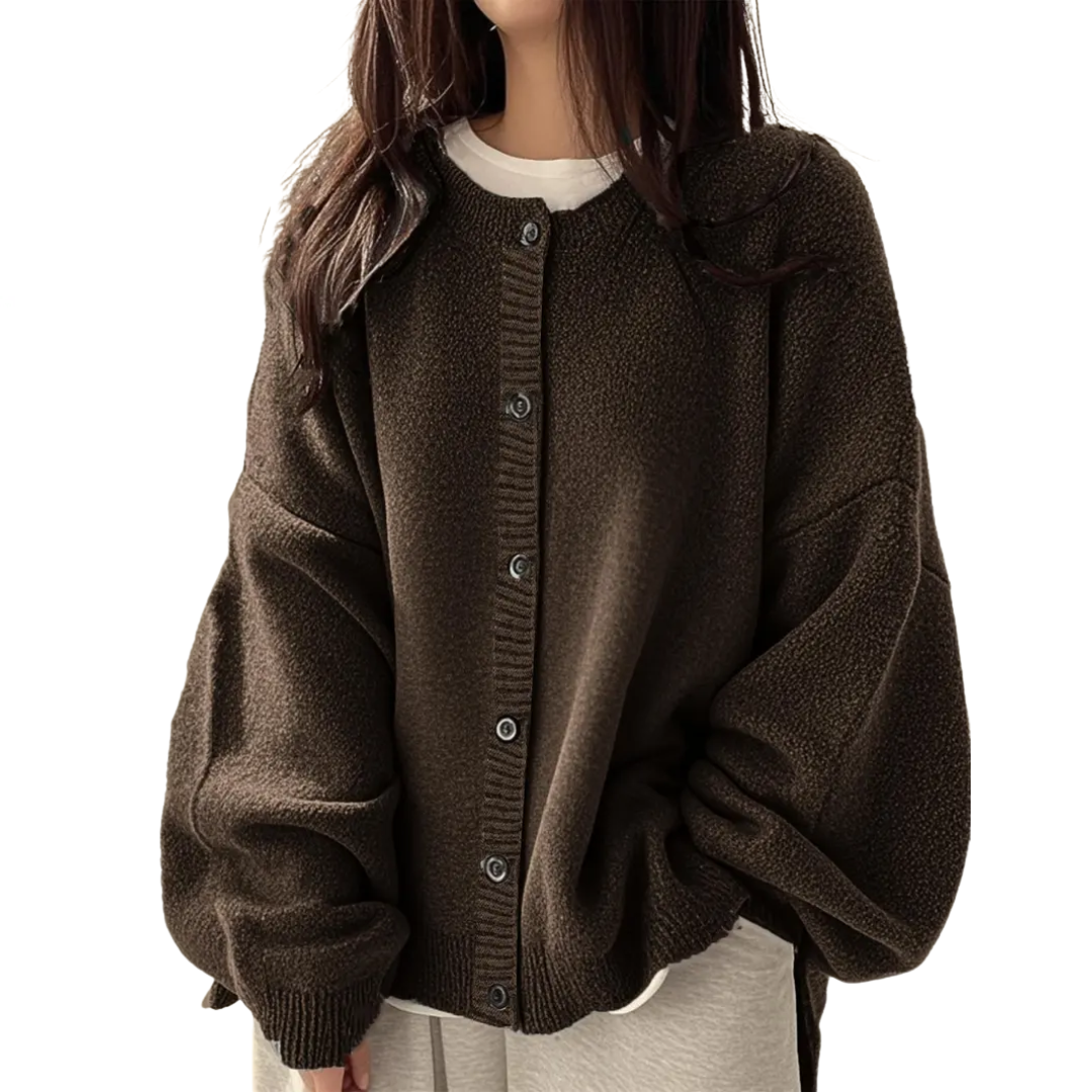 Erin | Classic Button-Front Knit Cardigan