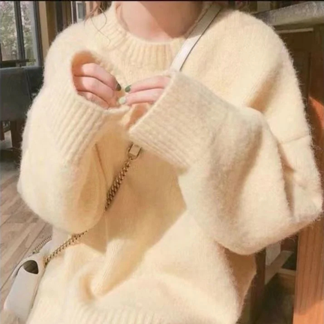 Wendy | Classic Drop Shoulder Long Sleeve Sweater