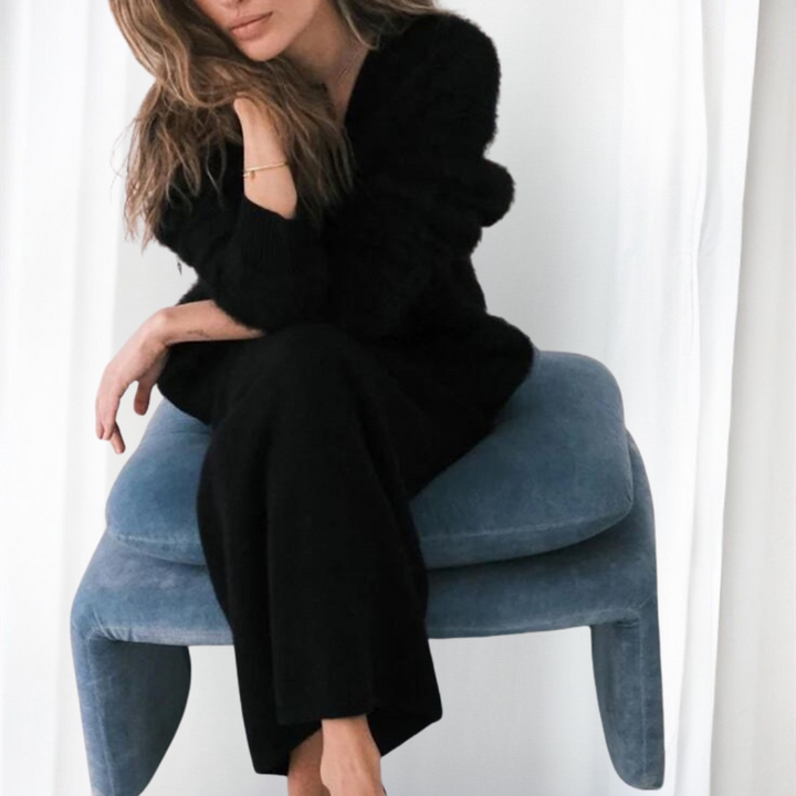 Joanna | Comfy Button Front Drop Shoulder Cardigan