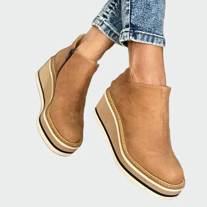 Kiara - Inkas Leather Ankle Boots