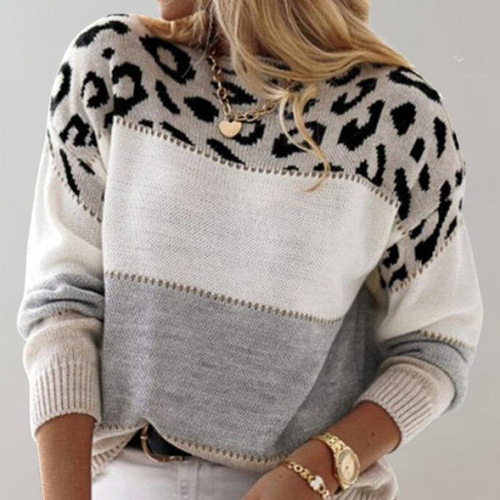 Paige - Casual Leopard Print Sweater