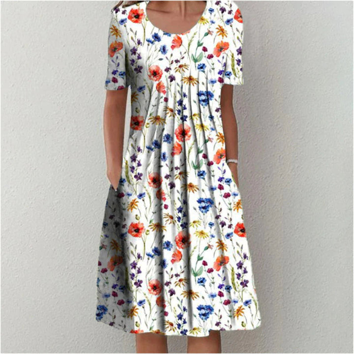 Olivia - Layered Midi Dress