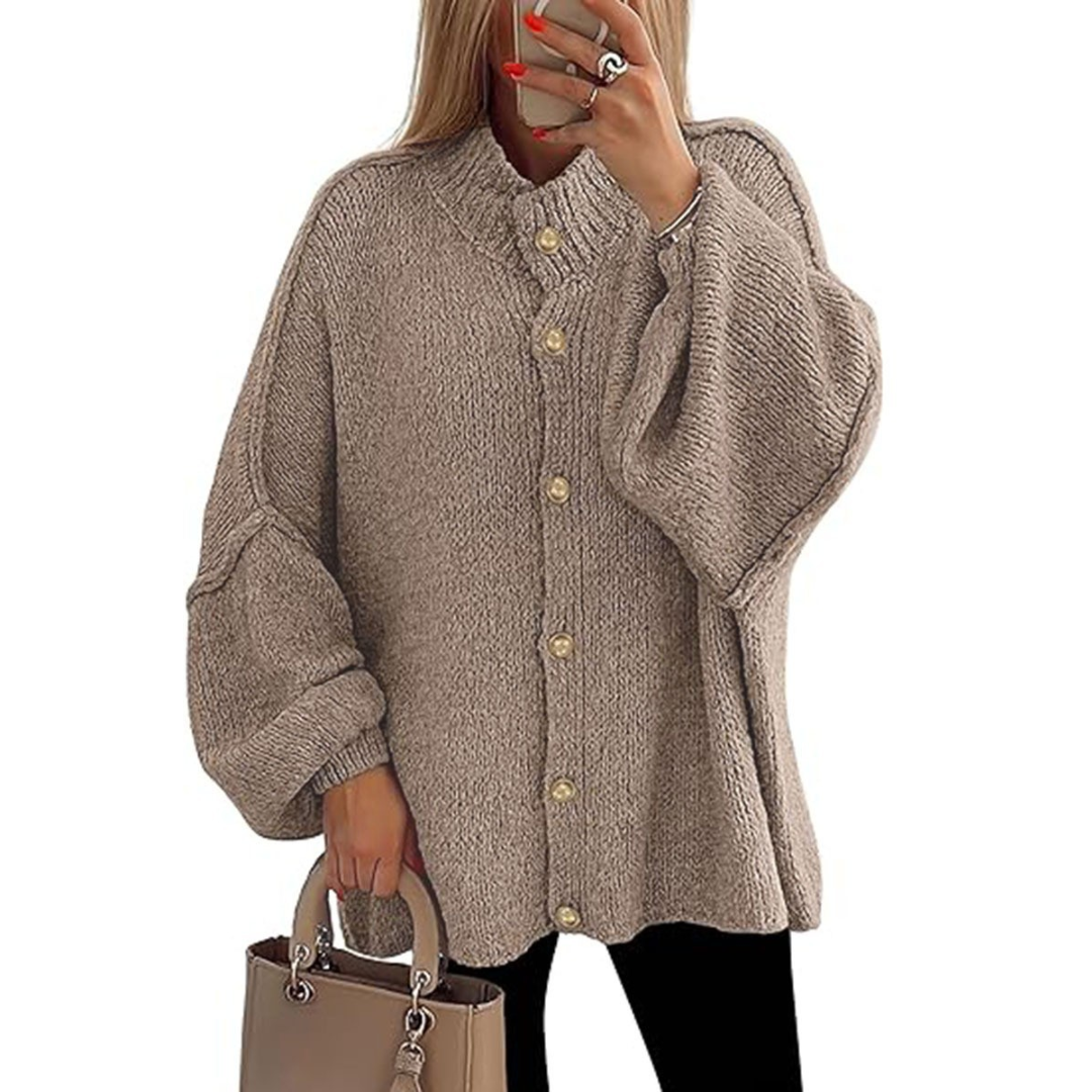Kara | Cosy Batwing Sleeve Chunky Knit Cardigan