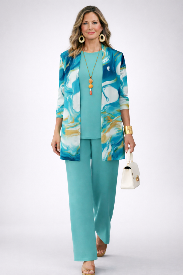 Summer | Elegant Women's Three-Piece Set
