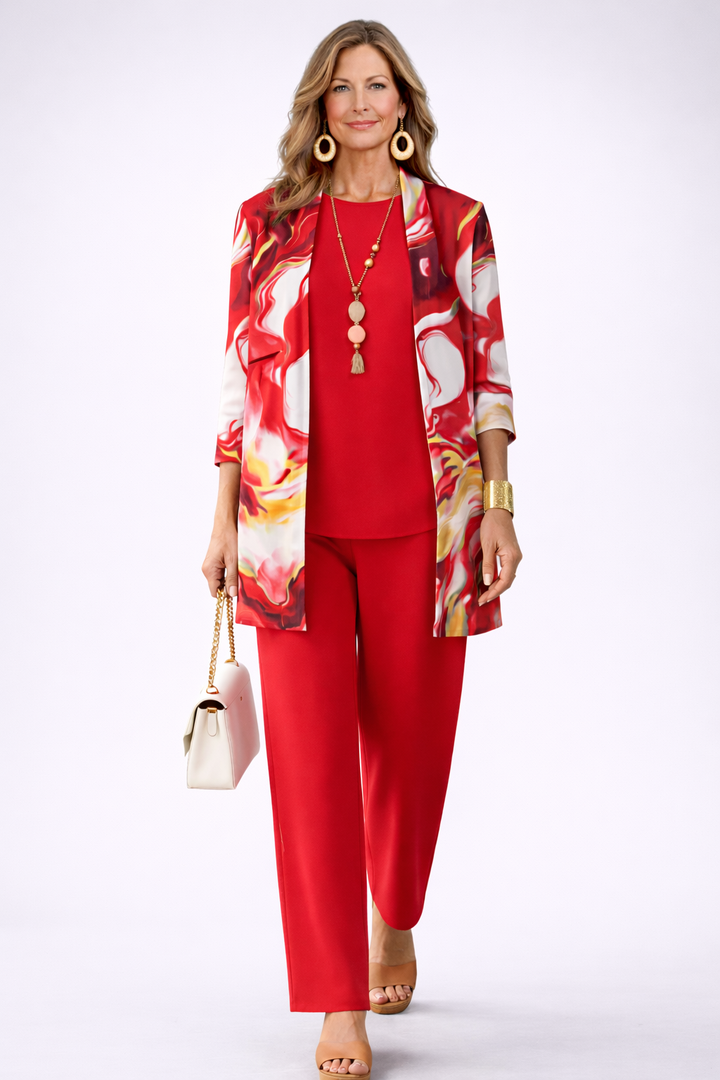 Poppy | Elegant Women's Three-Piece Set