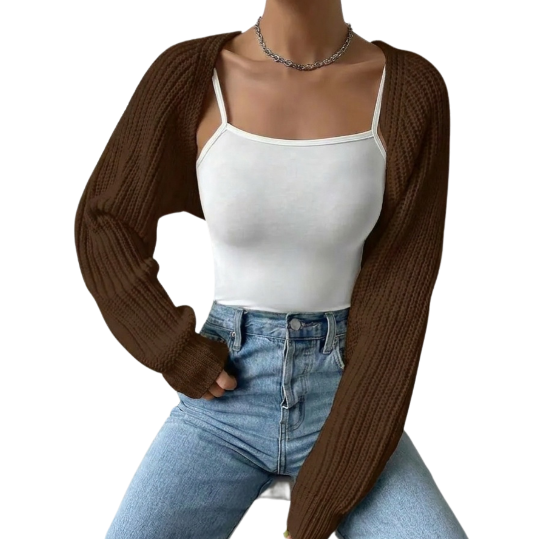 Taylor | Relaxed Raglan Crop Cardigan