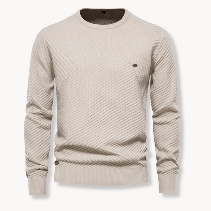 Max - Ribbed Crew-Neck Jumper