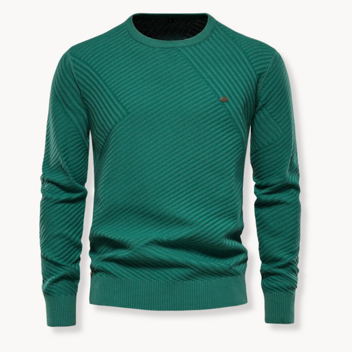 Max - Ribbed Crew-Neck Jumper
