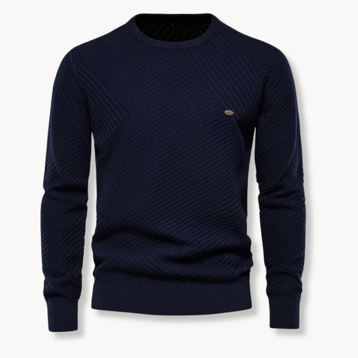 Max - Ribbed Crew-Neck Jumper