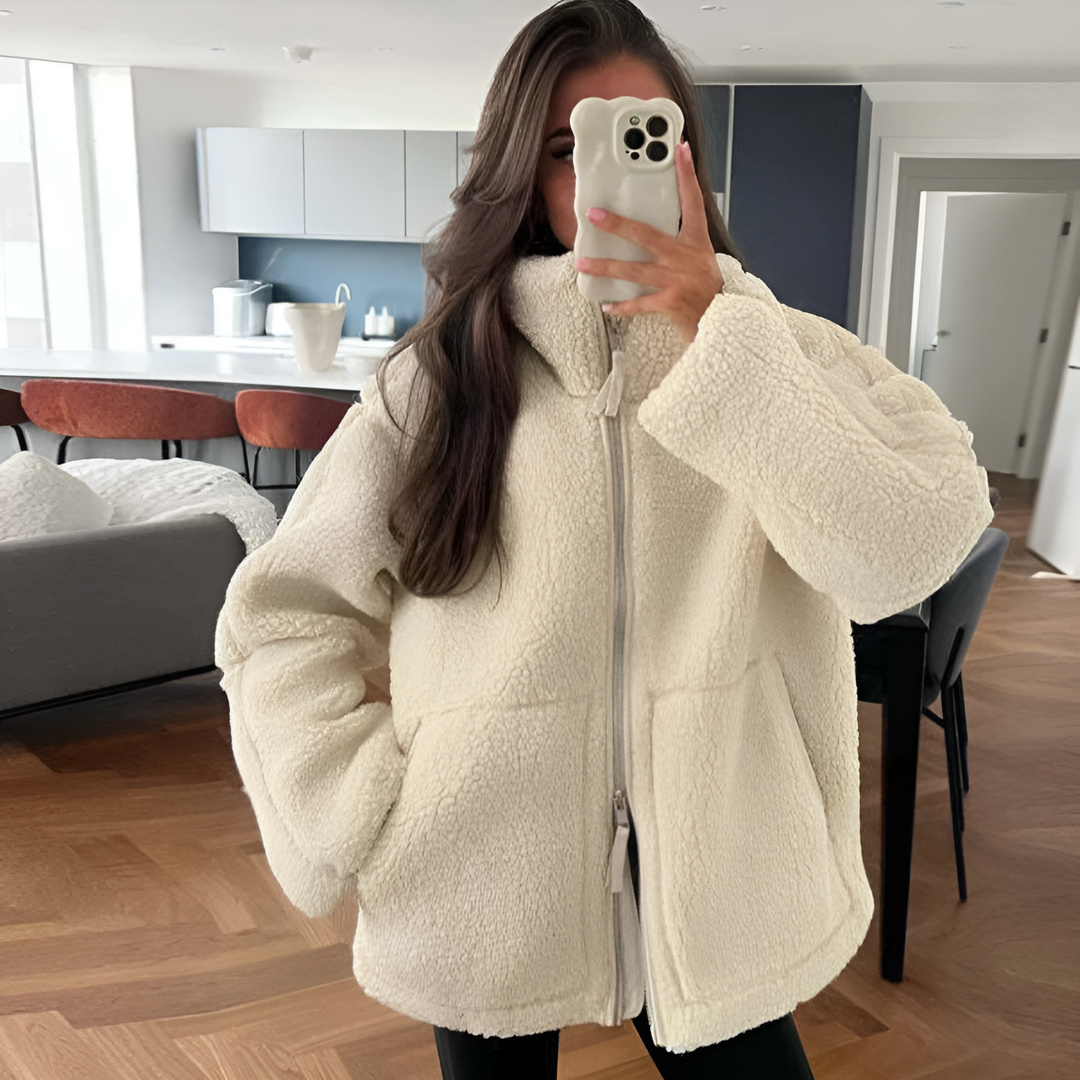 Lucy | Soft Teddy Jacket