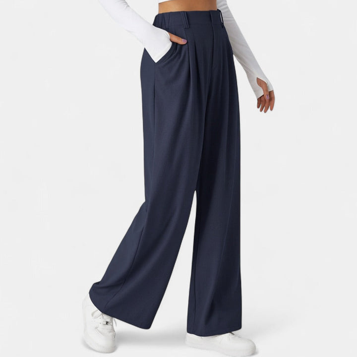 Phoebe | Relaxed High-Waist Wide-Leg Trousers