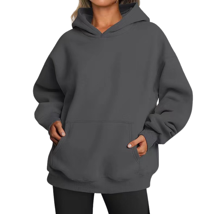Xanthe | Cosy Oversized Fleece Pullover Hoodie
