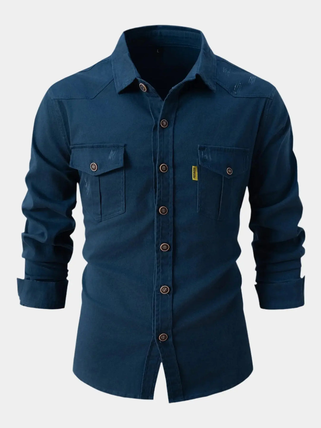 Darcy - Denim-Blend Button Shirt