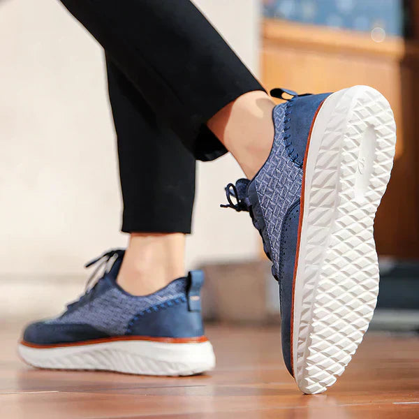 Angus - Oxford Leather Sneakers