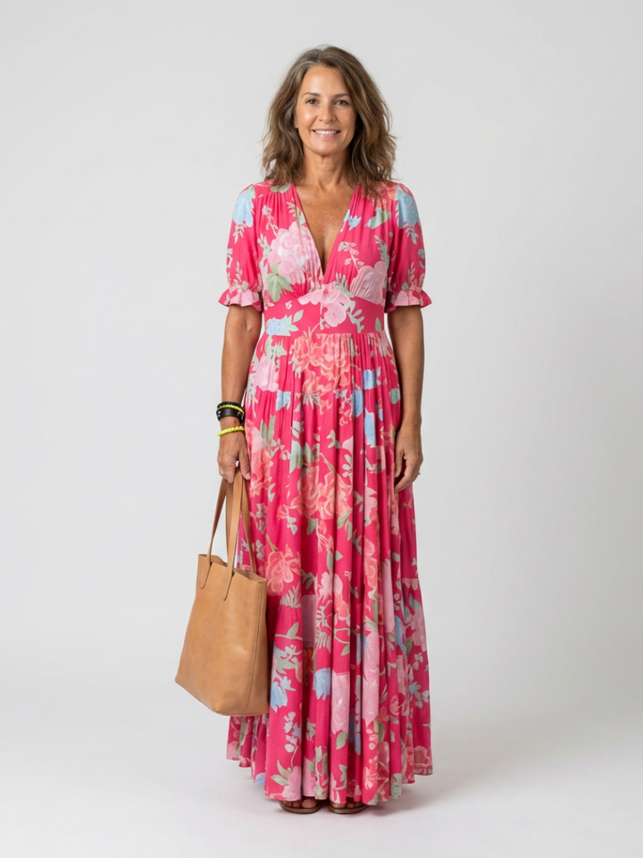 Dorothea Floral Midi Dress