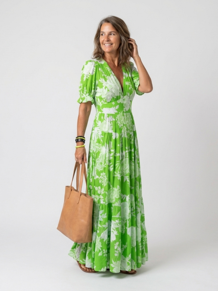 Dorothea Floral Midi Dress