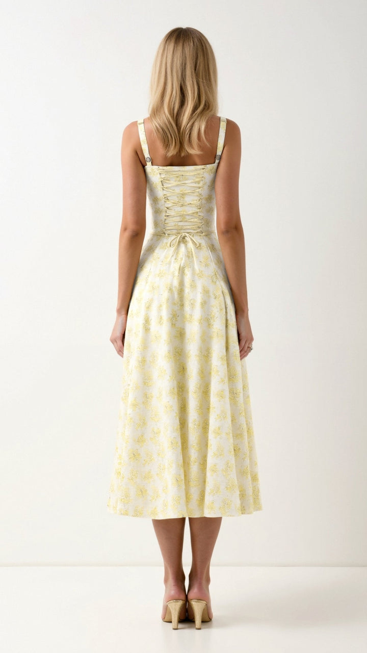 Caitlin - Elegant Midi Dress